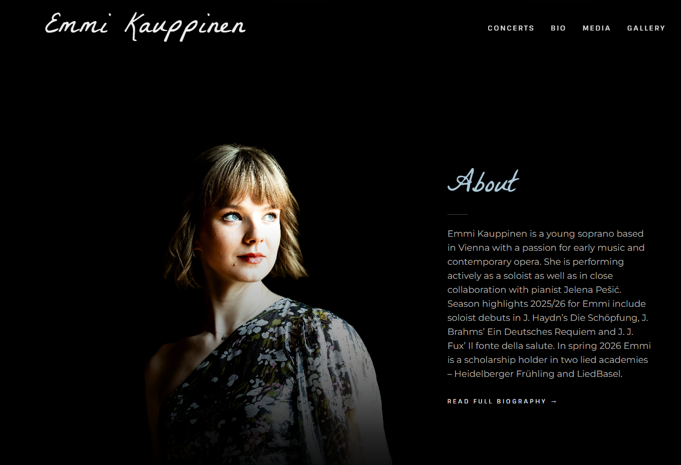 Emmi Kauppinen website